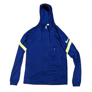 Nike Strike 21 Hoodie Men's Blue Medium